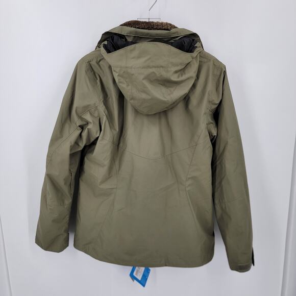 Columbia Jacket Womens Medium Stone Green Bugaboo II Fleece Interchange Jacket - Picture 2 of 16